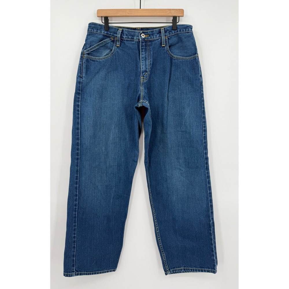 Vintage Levis SilverTab Jeans Mens 34x32 Blue Baggy Denim 90s Streetwear